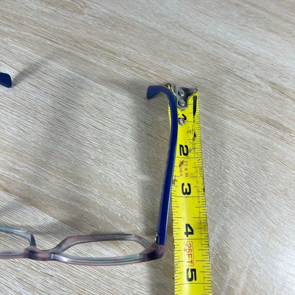 Ray-Ban RB1591 3807 Kids Eyeglasses Blue Clear Frames Only 48-16-130